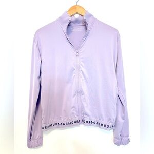 Under Armour Women's Light Purple Bomber Jacket